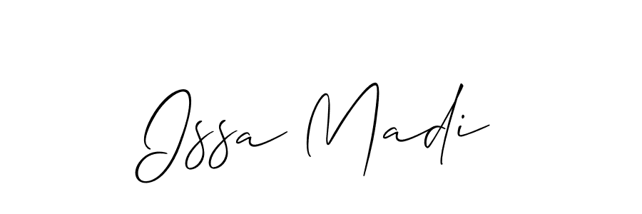 Once you've used our free online signature maker to create your best signature Allison_Script style, it's time to enjoy all of the benefits that Issa Madi name signing documents. Issa Madi signature style 2 images and pictures png