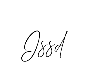 How to make Issd signature? Allison_Script is a professional autograph style. Create handwritten signature for Issd name. Issd signature style 2 images and pictures png