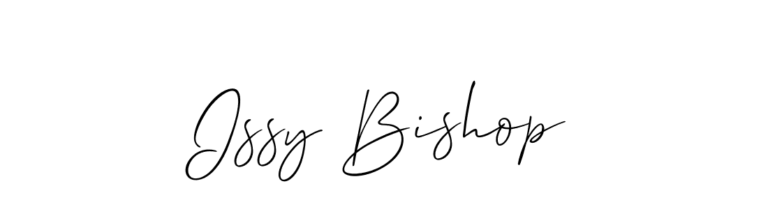 The best way (Allison_Script) to make a short signature is to pick only two or three words in your name. The name Issy Bishop include a total of six letters. For converting this name. Issy Bishop signature style 2 images and pictures png