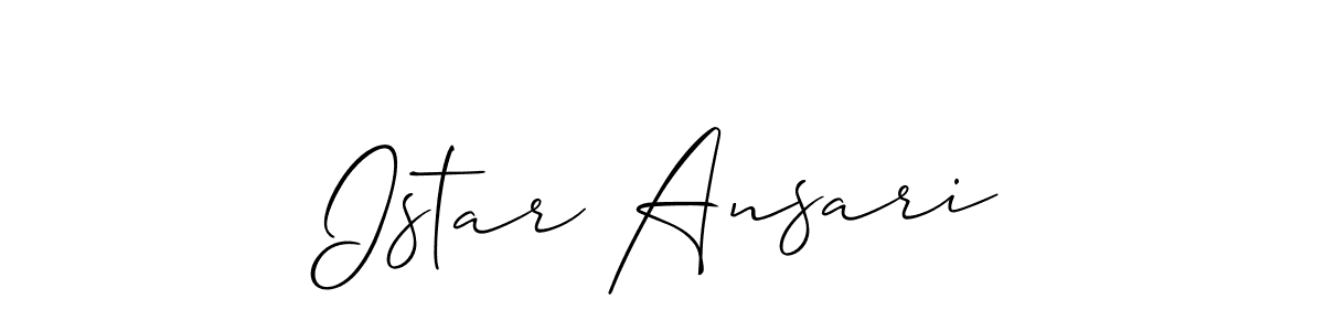 You can use this online signature creator to create a handwritten signature for the name Istar Ansari. This is the best online autograph maker. Istar Ansari signature style 2 images and pictures png