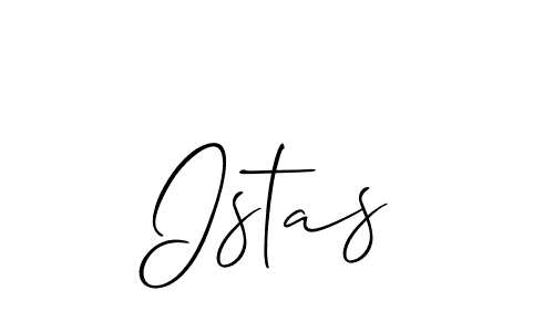 Also we have Istas name is the best signature style. Create professional handwritten signature collection using Allison_Script autograph style. Istas signature style 2 images and pictures png