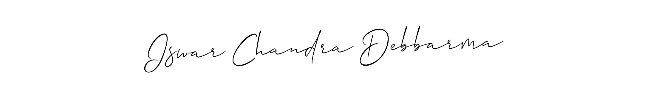 You can use this online signature creator to create a handwritten signature for the name Iswar Chandra Debbarma. This is the best online autograph maker. Iswar Chandra Debbarma signature style 2 images and pictures png