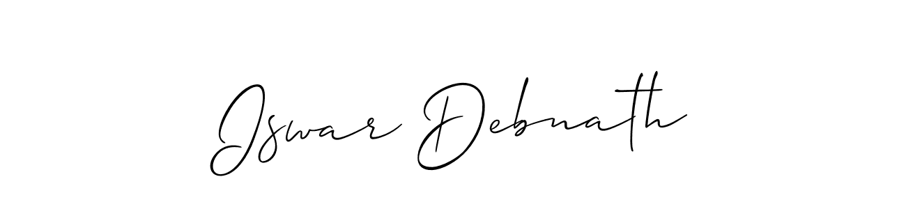 Here are the top 10 professional signature styles for the name Iswar Debnath. These are the best autograph styles you can use for your name. Iswar Debnath signature style 2 images and pictures png