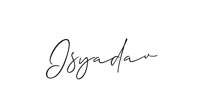 Check out images of Autograph of Isyadav name. Actor Isyadav Signature Style. Allison_Script is a professional sign style online. Isyadav signature style 2 images and pictures png