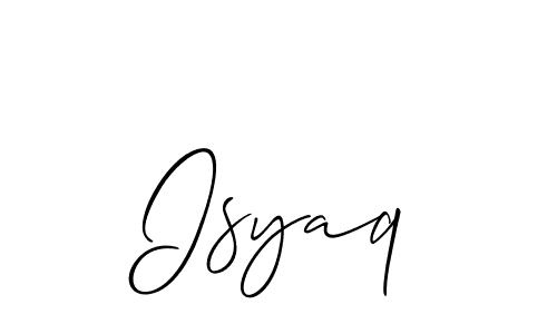 Here are the top 10 professional signature styles for the name Isyaq. These are the best autograph styles you can use for your name. Isyaq signature style 2 images and pictures png