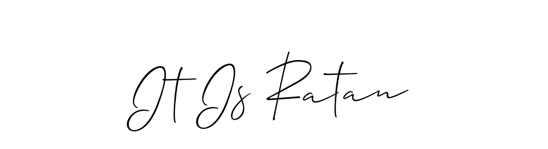 Once you've used our free online signature maker to create your best signature Allison_Script style, it's time to enjoy all of the benefits that It Is Ratan name signing documents. It Is Ratan signature style 2 images and pictures png