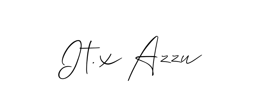 Make a beautiful signature design for name It.x Azzu. Use this online signature maker to create a handwritten signature for free. It.x Azzu signature style 2 images and pictures png