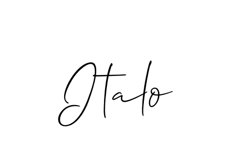 Make a beautiful signature design for name Italo. Use this online signature maker to create a handwritten signature for free. Italo signature style 2 images and pictures png