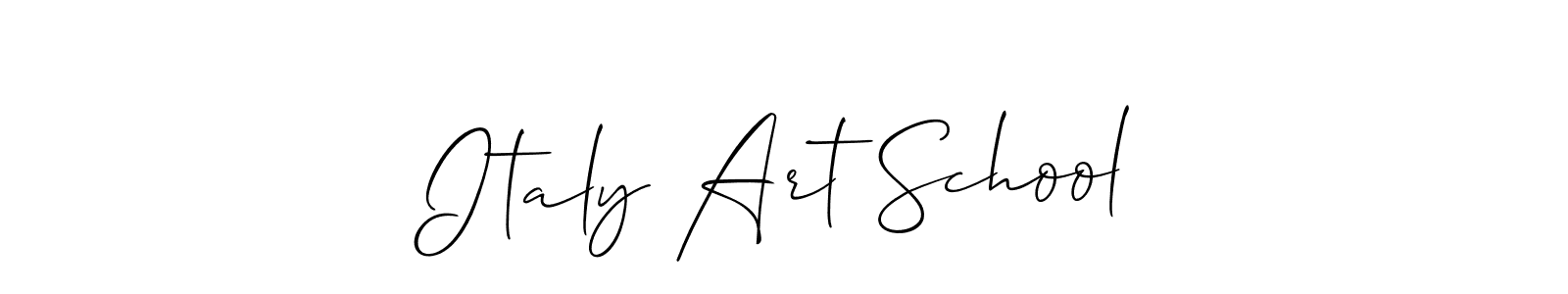 How to Draw Italy Art School signature style? Allison_Script is a latest design signature styles for name Italy Art School. Italy Art School signature style 2 images and pictures png