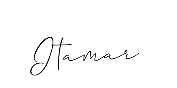 Make a beautiful signature design for name Itamar. With this signature (Allison_Script) style, you can create a handwritten signature for free. Itamar signature style 2 images and pictures png