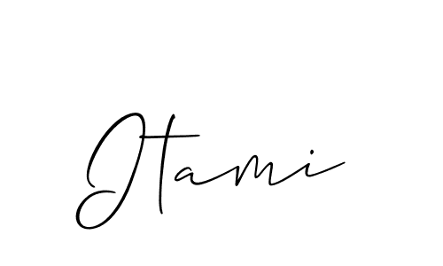 Once you've used our free online signature maker to create your best signature Allison_Script style, it's time to enjoy all of the benefits that Itami name signing documents. Itami signature style 2 images and pictures png