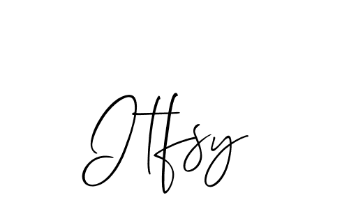 Also we have Itfsy name is the best signature style. Create professional handwritten signature collection using Allison_Script autograph style. Itfsy signature style 2 images and pictures png