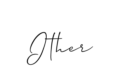 Make a beautiful signature design for name Ither. Use this online signature maker to create a handwritten signature for free. Ither signature style 2 images and pictures png