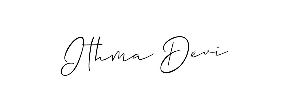 See photos of Ithma Devi official signature by Spectra . Check more albums & portfolios. Read reviews & check more about Allison_Script font. Ithma Devi signature style 2 images and pictures png