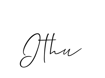Here are the top 10 professional signature styles for the name Ithu. These are the best autograph styles you can use for your name. Ithu signature style 2 images and pictures png