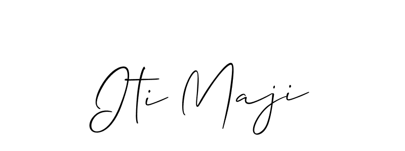 You can use this online signature creator to create a handwritten signature for the name Iti Maji. This is the best online autograph maker. Iti Maji signature style 2 images and pictures png
