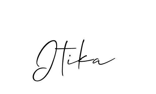 Once you've used our free online signature maker to create your best signature Allison_Script style, it's time to enjoy all of the benefits that Itika name signing documents. Itika signature style 2 images and pictures png