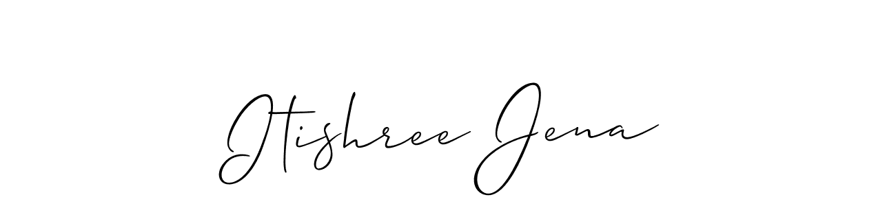 You can use this online signature creator to create a handwritten signature for the name Itishree Jena. This is the best online autograph maker. Itishree Jena signature style 2 images and pictures png