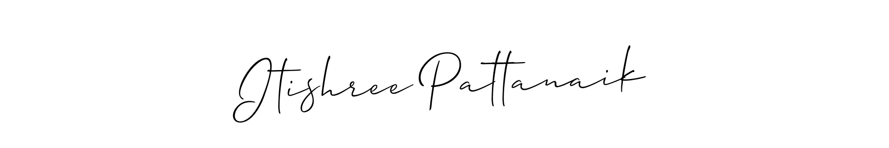 It looks lik you need a new signature style for name Itishree Pattanaik. Design unique handwritten (Allison_Script) signature with our free signature maker in just a few clicks. Itishree Pattanaik signature style 2 images and pictures png