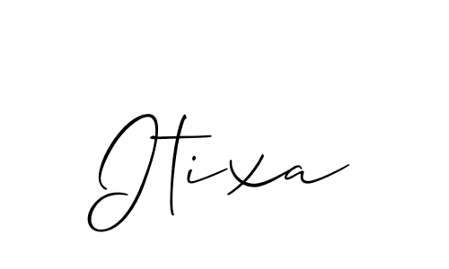 Make a short Itixa signature style. Manage your documents anywhere anytime using Allison_Script. Create and add eSignatures, submit forms, share and send files easily. Itixa signature style 2 images and pictures png