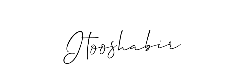 Once you've used our free online signature maker to create your best signature Allison_Script style, it's time to enjoy all of the benefits that Itooshabir name signing documents. Itooshabir signature style 2 images and pictures png