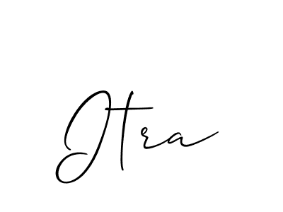 How to Draw Itra signature style? Allison_Script is a latest design signature styles for name Itra. Itra signature style 2 images and pictures png