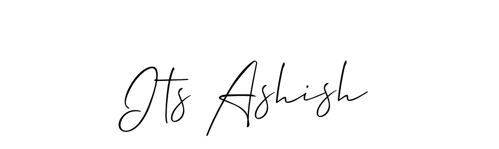 Make a beautiful signature design for name Its Ashish. Use this online signature maker to create a handwritten signature for free. Its Ashish signature style 2 images and pictures png