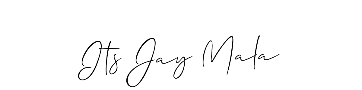 Make a short Its Jay Mala signature style. Manage your documents anywhere anytime using Allison_Script. Create and add eSignatures, submit forms, share and send files easily. Its Jay Mala signature style 2 images and pictures png