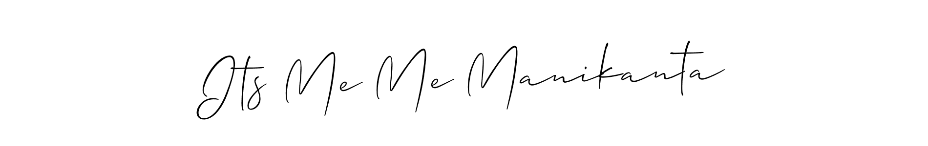 Once you've used our free online signature maker to create your best signature Allison_Script style, it's time to enjoy all of the benefits that Its Me Me Manikanta name signing documents. Its Me Me Manikanta signature style 2 images and pictures png