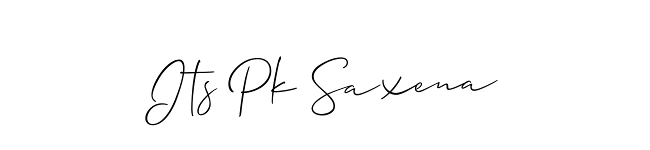 This is the best signature style for the Its Pk Saxena name. Also you like these signature font (Allison_Script). Mix name signature. Its Pk Saxena signature style 2 images and pictures png