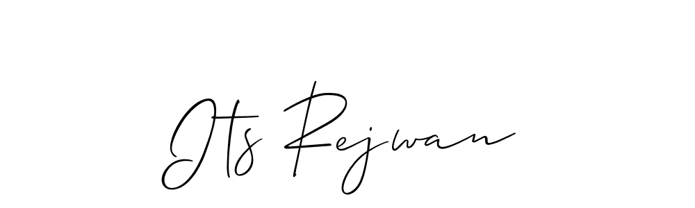 It looks lik you need a new signature style for name Its Rejwan. Design unique handwritten (Allison_Script) signature with our free signature maker in just a few clicks. Its Rejwan signature style 2 images and pictures png