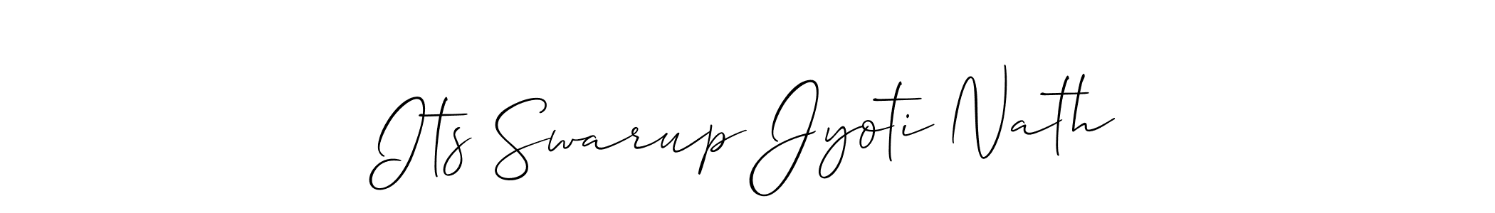 Make a beautiful signature design for name Its Swarup Jyoti Nath. Use this online signature maker to create a handwritten signature for free. Its Swarup Jyoti Nath signature style 2 images and pictures png
