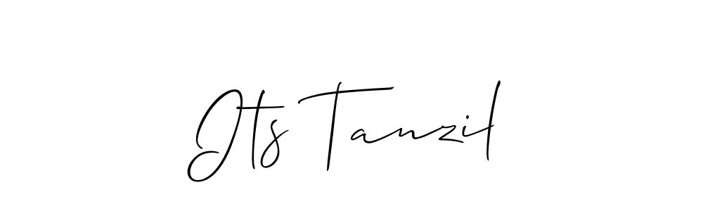 Make a short Its Tanzil signature style. Manage your documents anywhere anytime using Allison_Script. Create and add eSignatures, submit forms, share and send files easily. Its Tanzil signature style 2 images and pictures png