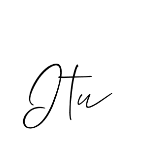 It looks lik you need a new signature style for name Itu. Design unique handwritten (Allison_Script) signature with our free signature maker in just a few clicks. Itu signature style 2 images and pictures png