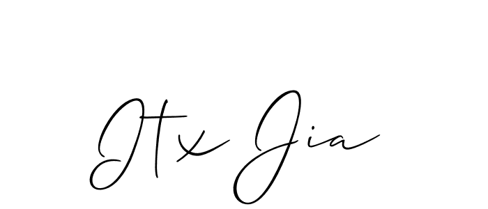 Make a beautiful signature design for name Itx Jia. Use this online signature maker to create a handwritten signature for free. Itx Jia signature style 2 images and pictures png