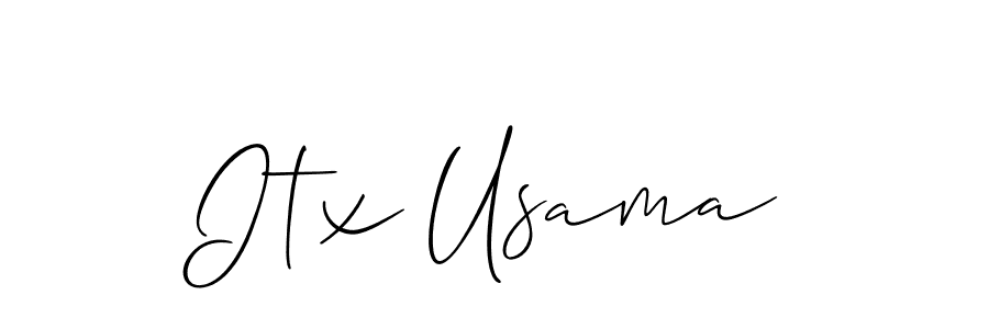 Best and Professional Signature Style for Itx Usama. Allison_Script Best Signature Style Collection. Itx Usama signature style 2 images and pictures png