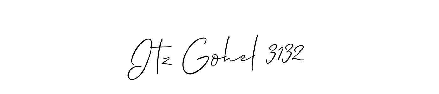 Design your own signature with our free online signature maker. With this signature software, you can create a handwritten (Allison_Script) signature for name Itz Gohel 3132. Itz Gohel 3132 signature style 2 images and pictures png
