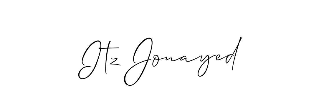 Once you've used our free online signature maker to create your best signature Allison_Script style, it's time to enjoy all of the benefits that Itz Jonayed name signing documents. Itz Jonayed signature style 2 images and pictures png