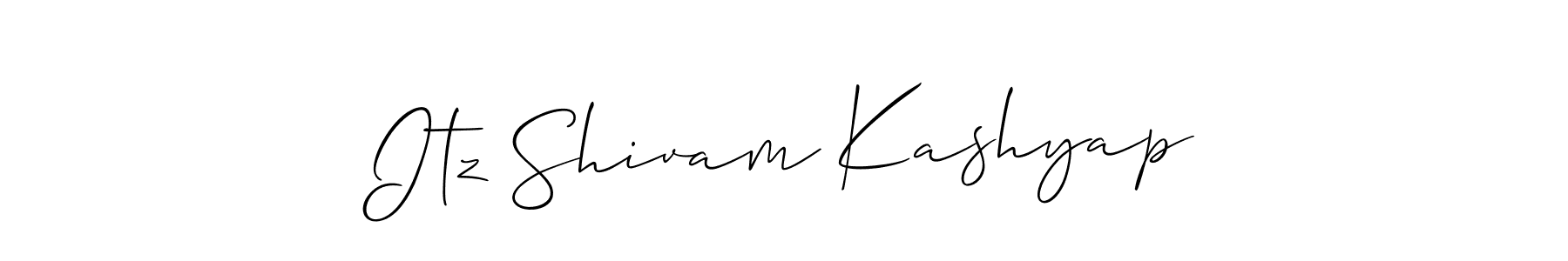 Check out images of Autograph of Itz Shivam Kashyap name. Actor Itz Shivam Kashyap Signature Style. Allison_Script is a professional sign style online. Itz Shivam Kashyap signature style 2 images and pictures png