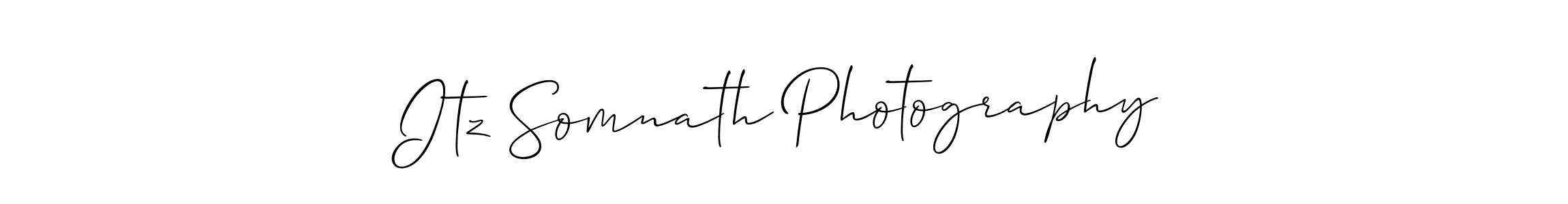 Similarly Allison_Script is the best handwritten signature design. Signature creator online .You can use it as an online autograph creator for name Itz Somnath Photography. Itz Somnath Photography signature style 2 images and pictures png