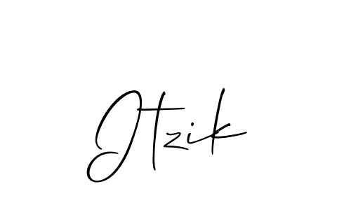 Similarly Allison_Script is the best handwritten signature design. Signature creator online .You can use it as an online autograph creator for name Itzik. Itzik signature style 2 images and pictures png