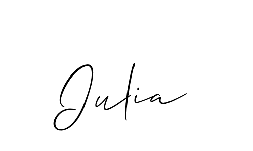 Make a beautiful signature design for name Iulia. Use this online signature maker to create a handwritten signature for free. Iulia signature style 2 images and pictures png