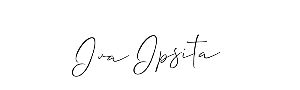 See photos of Iva Ipsita official signature by Spectra . Check more albums & portfolios. Read reviews & check more about Allison_Script font. Iva Ipsita signature style 2 images and pictures png