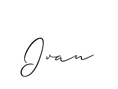 Make a short Ivan signature style. Manage your documents anywhere anytime using Allison_Script. Create and add eSignatures, submit forms, share and send files easily. Ivan signature style 2 images and pictures png