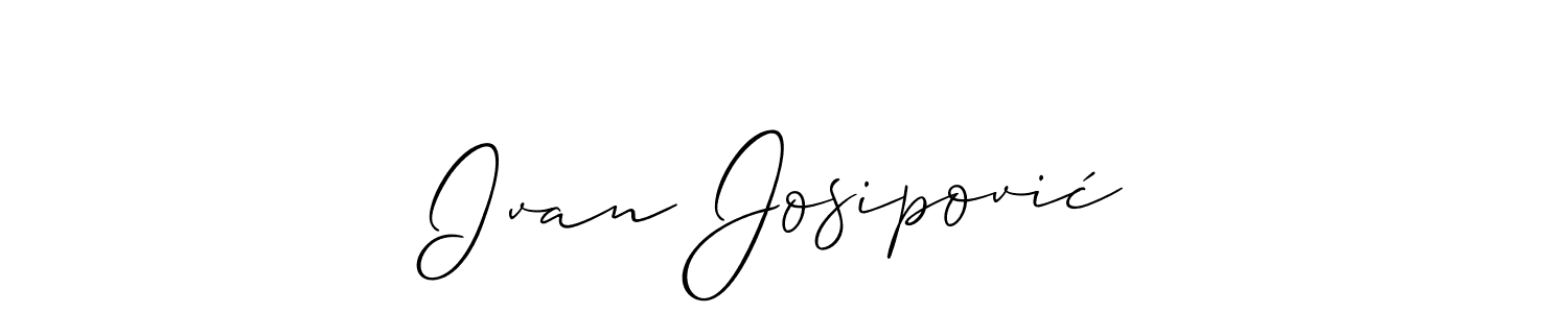 Make a beautiful signature design for name Ivan Josipović. Use this online signature maker to create a handwritten signature for free. Ivan Josipović signature style 2 images and pictures png