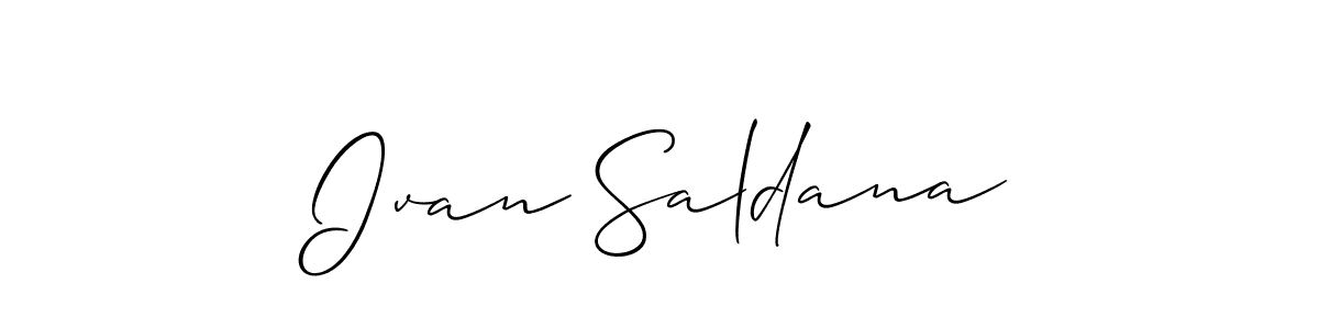 You can use this online signature creator to create a handwritten signature for the name Ivan Saldana. This is the best online autograph maker. Ivan Saldana signature style 2 images and pictures png