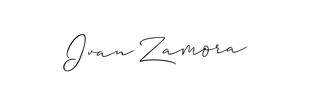 Make a beautiful signature design for name Ivan Zamora. Use this online signature maker to create a handwritten signature for free. Ivan Zamora signature style 2 images and pictures png