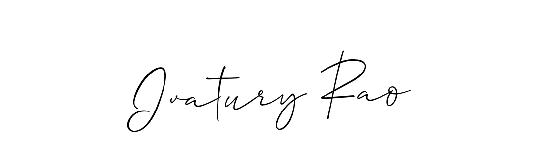 Also You can easily find your signature by using the search form. We will create Ivatury Rao name handwritten signature images for you free of cost using Allison_Script sign style. Ivatury Rao signature style 2 images and pictures png