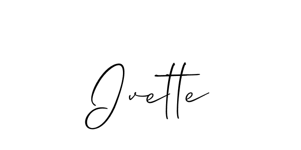 Make a beautiful signature design for name Ivette. Use this online signature maker to create a handwritten signature for free. Ivette signature style 2 images and pictures png