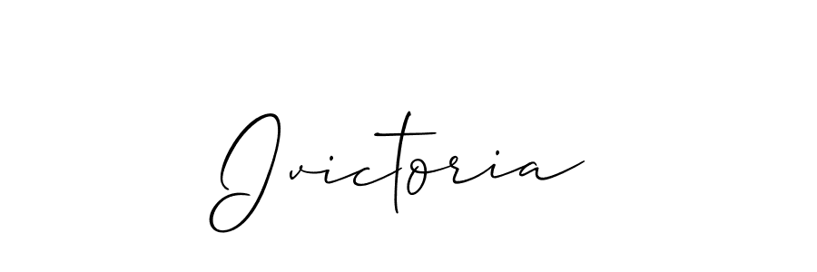 Once you've used our free online signature maker to create your best signature Allison_Script style, it's time to enjoy all of the benefits that Ivictoria name signing documents. Ivictoria signature style 2 images and pictures png